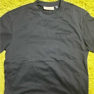 Essentials FOG Black Tee Size L
